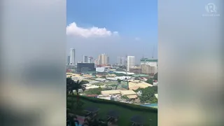 Metro Manila haze as seen from Mandaluyong City