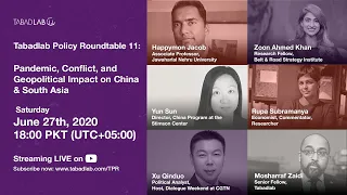 Tabadlab Policy Roundtable 11: Pandemic, Conflict, and Geopolitics in China, India, and Pakistan