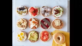 Bagels 8 Ways - Easy Breakfast Recipes - Weelicious