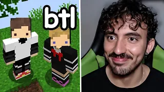 minecraft skyblock e meu irmão açucarado apareceu - ycro e Saiko | Leozin React