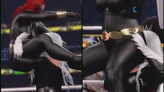 WWE 2K23 (request) stinkface match #63 Black Widow vs Black Cat