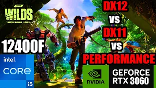 Fortnite~DX12 vs DX11 vs PERFORMANCE MODE | Performance Comparison | Core i5-12400F | RTX 3060 12GB