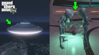 GTA 5 - What's Inside the UFO After 100% Completion?