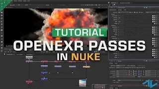 How to Use Multi-Channel OpenEXR Passes | Nuke Tutorial
