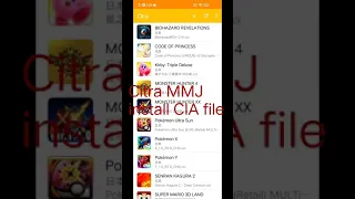 Citra - How to use cia file play game on citra mmj -（Additional English subtitles）
