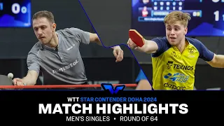 Truls Moregard vs Ovidiu Ionescu | MS R64 | WTT Star Contender Doha 2024