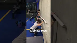 This mobility test is a great way to see if you have limitations in your hips, ankles or shoulders