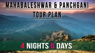 Mahabaleshwar Tour Plan | Places to visit in Mahabaleshwar and Panchgani