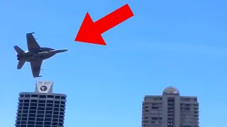 Planes Nearly HITTING Buildings   Daily dose of aviation