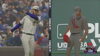 Mlb the show 23 Red Sox vs Cubs Devers cluch homer