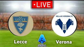 Lecce Vs Verona Live Match🔴