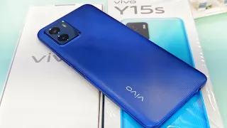 Vivo Y15s Mystic Blue Unboxing, First Look & Review !! Vivo Y15s Price, Specifications & Many More