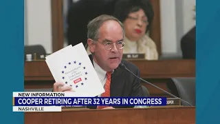 Jim Cooper retiring after 32 years in congress