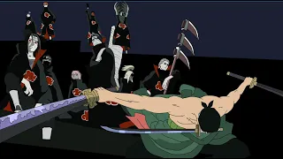 Zoro vs the Akatsuki