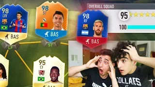 195 RATED!?! - FIFA 17 BREAKING 194 FUT DRAFT WORLD RECORD! w/ ANESONGIB