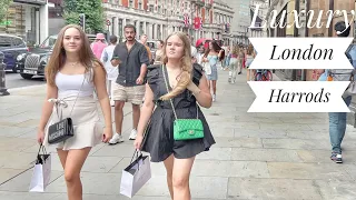 Luxury London Walk, inside Harrods, Where Millionaires go shopping! Harrods London Walking Tour