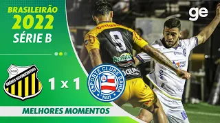 NOVORIZONTINO 1 X 1 BAHIA | MELHORES MOMENTOS | 33ª RODADA BRASILEIRÃO SÉRIE B 2022 | ge.globo