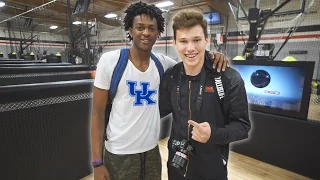 NBA PLAYER DE'AARON FOX WATCHES MY VIDEOS!?