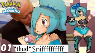 Joe Biden Aggressively Sniffs Shy Wetter In Sinnoh ASMR - Pokemon Brilliant Diamond PT 01 (Flamie)