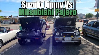 Suzuki Jimny Vs Mitsubishi Pajero + Long Island Car Meet