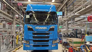 Inside Scania production: Manufacturing process at the Truck Factory