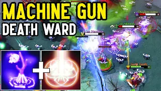 Machine Gun Death Ward - Witch Doctor and Chen By Goodwin | Dota 2 Gameplay