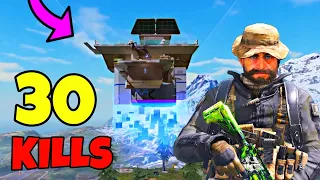 AERIAL PLATFORM IN LAST ZONE | SOLO vs SQUAD | CALL OF DUTY MOBILE BATTLE ROYALE GAMEPLAY