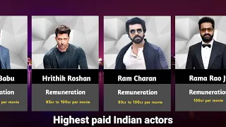 Top Earnings|| Unveiling the Highest Paid Indian ||Actors in Bollywood & Beyond!