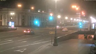 LIVE CAMERA Nevskiy avenue St. Petersburg Russia. Невский пр. Санкт-Петербург