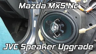 Mazda Mx5 Nc JVC Speaker Upgrade