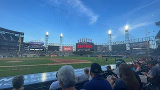 Chicago White Sox 2023 History Video And Starting LineUps vs. CleveLand Guardians