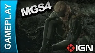 Metal Gear Solid 4 - Tracking Naomi - Gameplay