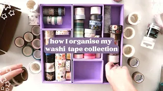 How I Organize my Washi Tapes | Washi Tape Collection Tour