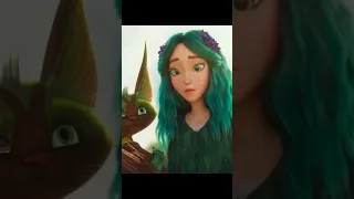#Cute girl 🫶 animated #Beautiful cartoon #Forest song #Mavka trailer #film trailer #Disney #shorts