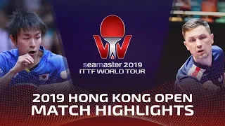 Koki Niwa/Jun Mizutani vs Alexey Liventsov/Mikhail P. | 2019 ITTF Hong Kong Open Highlights (Pre)