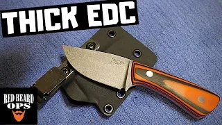 Thick EDC Knife - Knifemaking