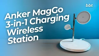 The Best Qi2 Bedside Charger! | Anker MagGo 3-in-1 Wireless Charging Station