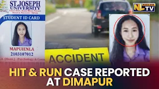 HIT & RUN CASE REPORTED AT DIMAPUR; VICTIM IN ICU AT REFERRAL HOSPITAL