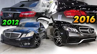 MERCEDES CLASS E 350 TRANSFORMACION a E63 AMG 2016!!