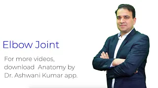 Elbow Joint Anatomy by Dr. Ashwani Kumar