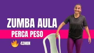 43min Aula de Dança COMPLETA Zumba Fitness para Queimar Calorias e Perder Peso - Aula 5