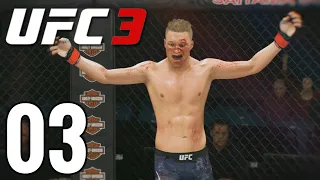 UFC 3 Career Mode Walkthrough Part 3 - AMAZING CARDIO!