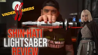 Star Wars Ahsoka : Shin Hati Lightsaber Review (Vaders Sabers, Elf Sabers)