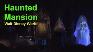 Haunted Mansion On Ride Extreme Low Light POV Walt Disney World Magic Kingdom