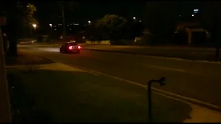 E30 turbo 325is turbo on a quiet night drive