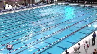 Women's 400m Freestyle Relay Heat 1   2012 Columbus Gran Prix