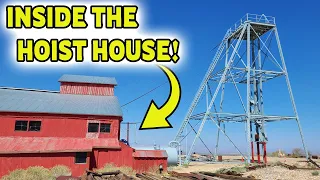 MIZPAH MINE Inside the Hoist House! Tonopah Mining Park NEVADA #explore #adventure #history #mining