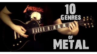 10 Genres of Metal in 2 Minutes