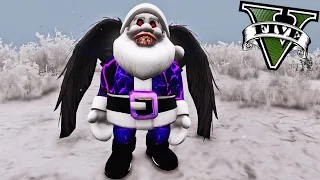 CAÇANDO o PAPAI NOEL das TREVAS no GTA 5 ! ( GTA V mods ) Siren Head