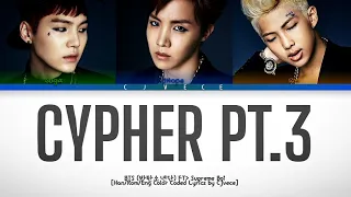 Cypher Pt. 3- BTS (Han/Rom/Eng Color Coded Lyrics) | Cjvece